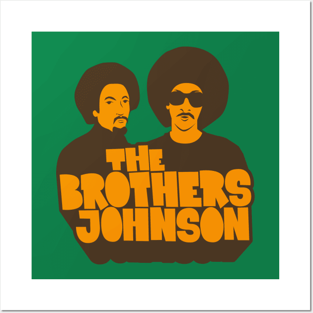 Get Da Funk Out Ma Face - The Johnson Brothers Wall Art by Boogosh